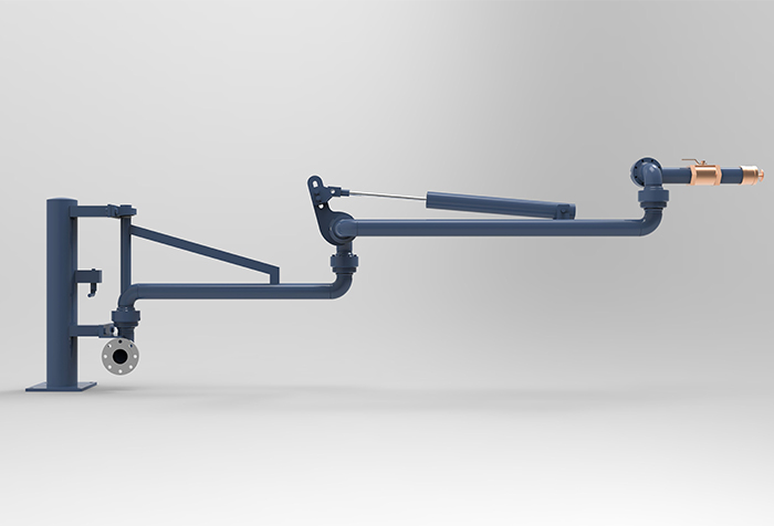 汽車(chē)上裝鶴管