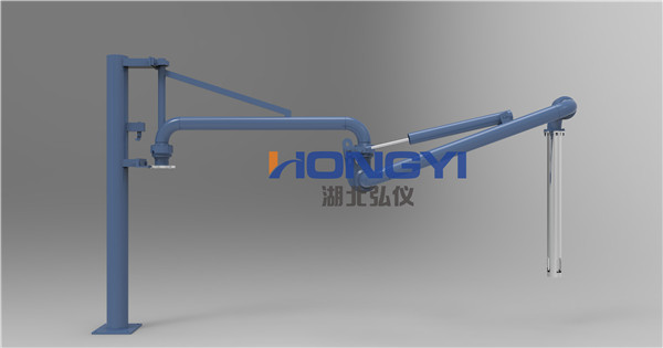 火車(chē)上裝鶴管